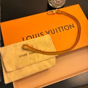 Louis Vuitton Pochette Accessories Replacement Vachetta Strap for Bag